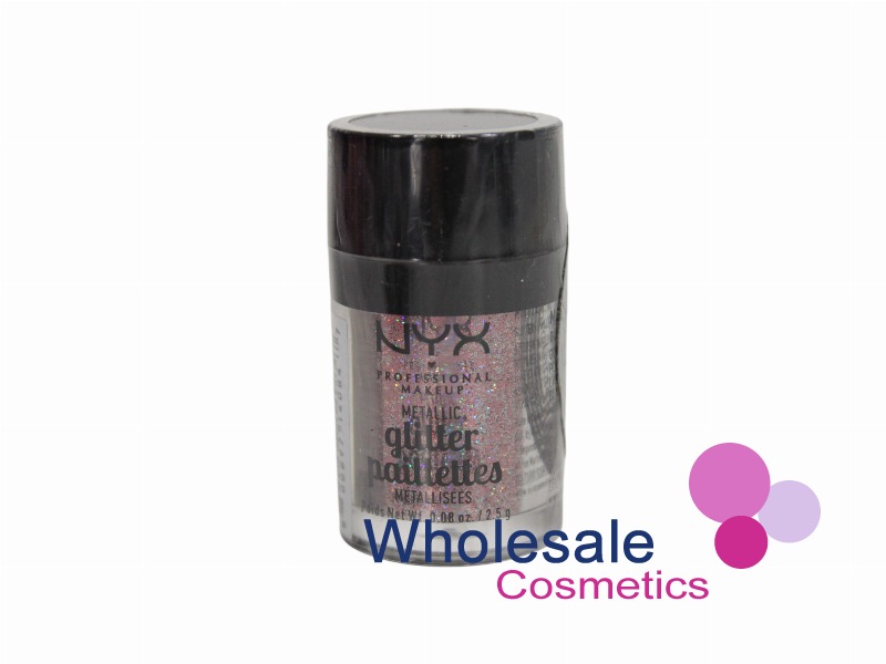 8 x NYX Professional Makeup Metallic Glitter Paillettes - 03 BEAUTY BEAM